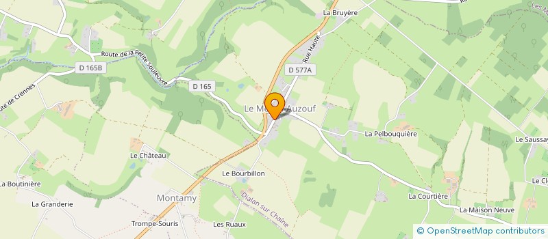 localisation de l'entreprise MADAME ISABELLE ROUSTAN  DIALAN SUR CHAINE