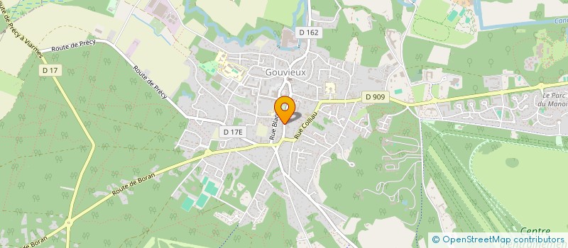 localisation de l'entreprise MADAME ISABELLE ROUX à GOUVIEUX