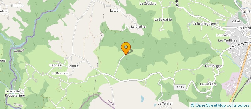 localisation de l'entreprise MADAME ISABELLE ROY à LEYNHAC