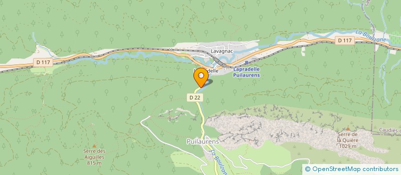 localisation de l'entreprise MADAME ISABELLE RUFFAT  MONTFORT-SUR-BOULZANE