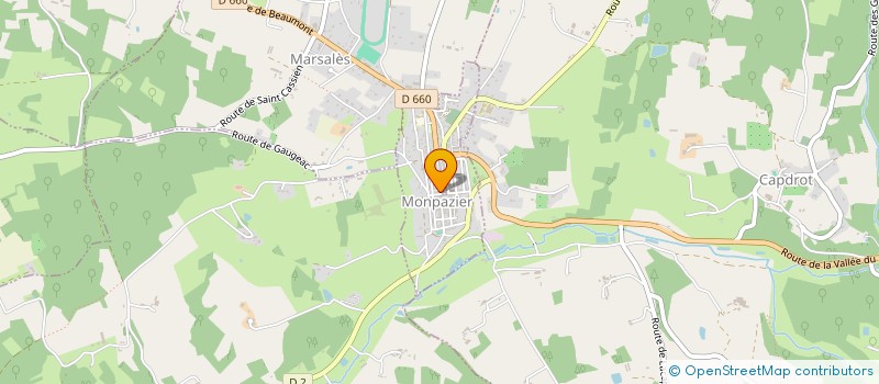 localisation de l'entreprise MADAME ISABELLE RUSZKOWSKI  MONPAZIER