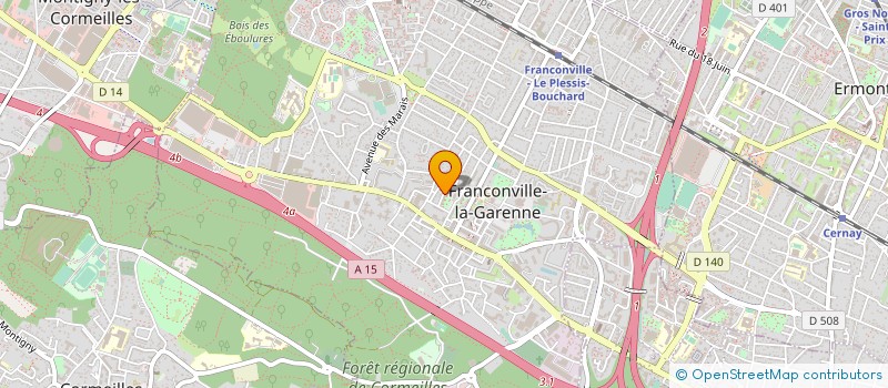 localisation de l'entreprise MADAME ISABELLE SAINTIER à FRANCONVILLE