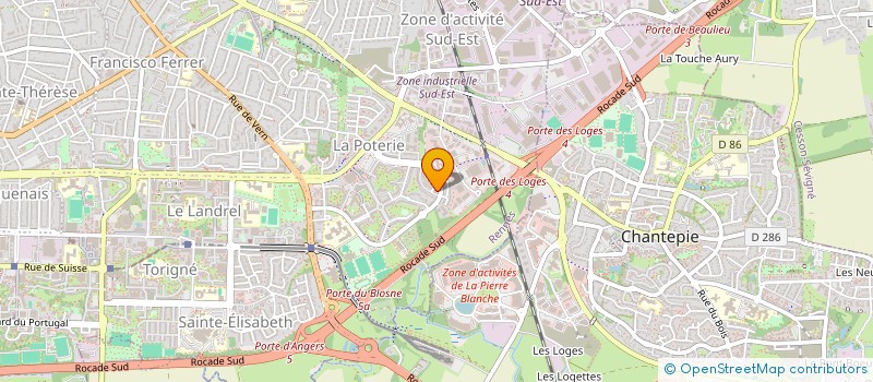 localisation de l'entreprise MADAME ISABELLE SALIOT à RENNES