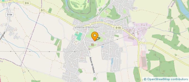 localisation de l'entreprise MADAME ISABELLE SALMI  VILLETTE-D'ANTHON