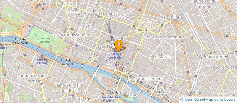 localisation de l'entreprise MADAME ISABELLE SALVIGNOL  PARIS