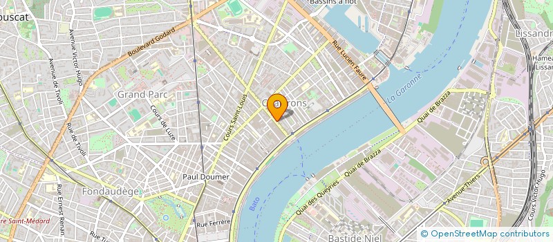 localisation de l'entreprise MADAME ISABELLE SAMAILLE à BORDEAUX
