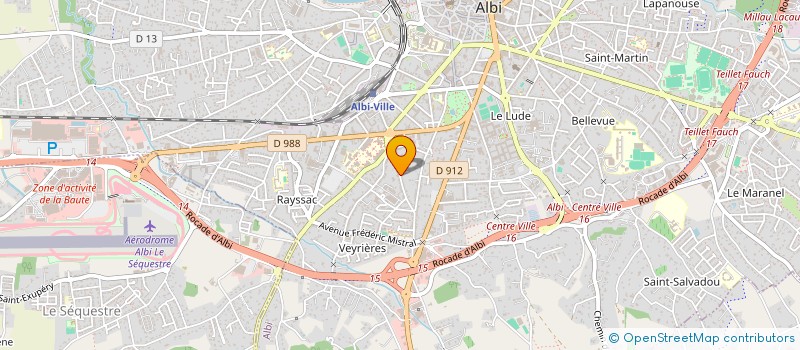 localisation de l'entreprise MADAME ISABELLE SAMANNI à ALBI