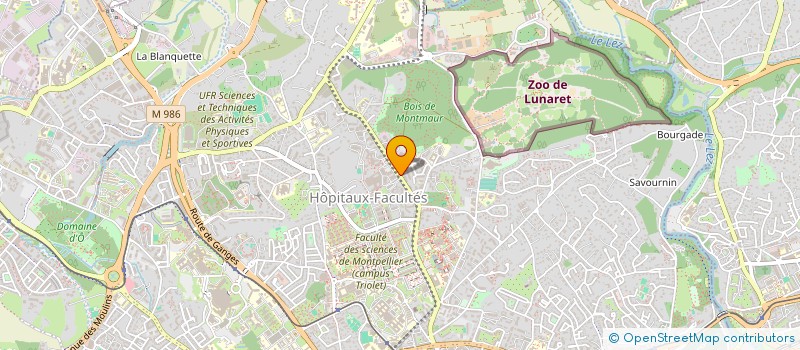 localisation de l'entreprise MADAME ISABELLE SANCHEZ à MONTPELLIER