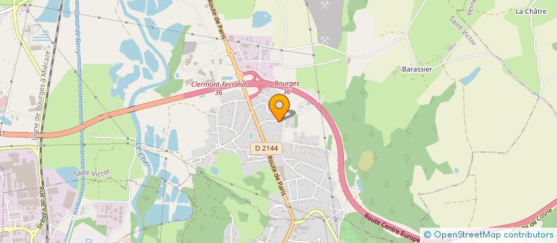 localisation de l'entreprise MADAME ISABELLE SARRAILH  SAINT-VICTOR