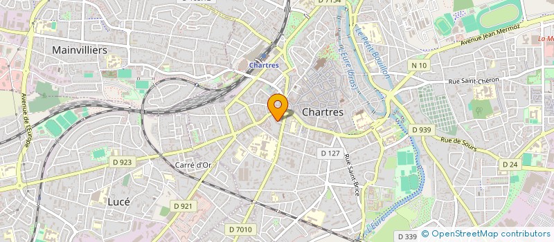 localisation de l'entreprise MADAME ISABELLE SARRET à CHARTRES