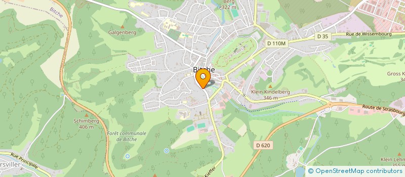 localisation de l'entreprise MADAME ISABELLE SARTER  BITCHE