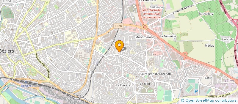 localisation de l'entreprise MADAME ISABELLE SASTRE  BEZIERS