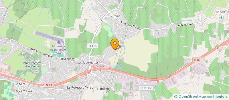 localisation de l'entreprise MADAME ISABELLE SAURA-GABAS  YVRAC