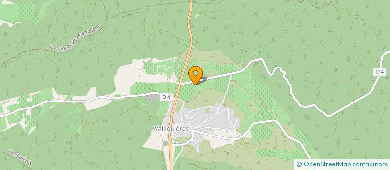 localisation de l'entreprise MADAME ISABELLE SAVIGNARD  CABRIERES