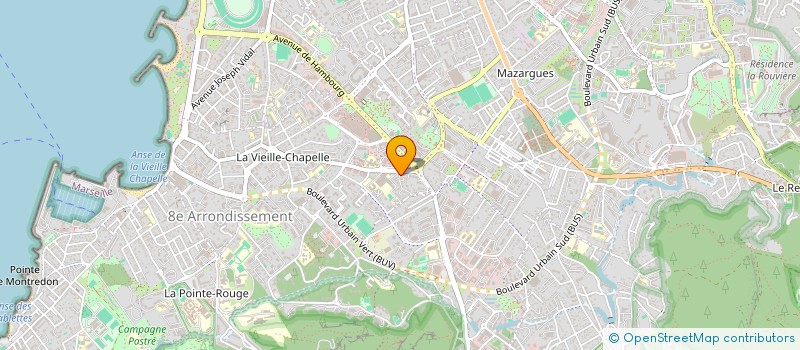 localisation de l'entreprise MADAME ISABELLE SAVOUILLAN  MARSEILLE