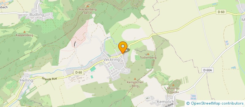 localisation de l'entreprise MADAME ISABELLE SCHAEFFER  VECKRING