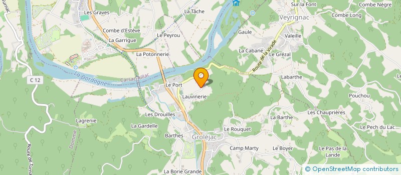 localisation de l'entreprise MADAME ISABELLE SCHARFF à GROLEJAC