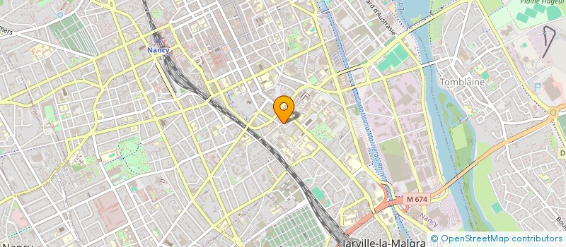 localisation de l'entreprise MADAME ISABELLE SCHERRER  NANCY