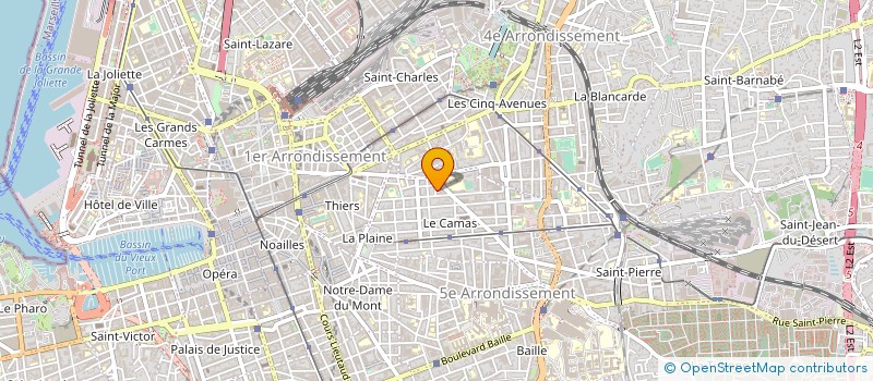 localisation de l'entreprise MADAME ISABELLE SCHIANO  MARSEILLE