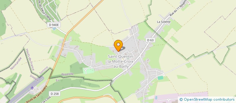 localisation de l'entreprise MADAME ISABELLE SCHMIDT  SAINT-QUENTIN-LA-MOTTE-CROIX-AU-BAILLY