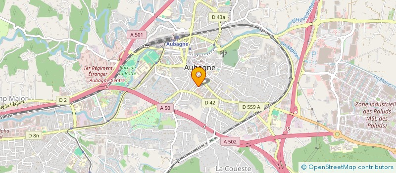 localisation de l'entreprise MADAME ISABELLE SCHMIDTKE à AUBAGNE