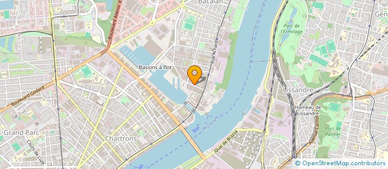 localisation de l'entreprise MADAME ISABELLE SCHNEIDER  BORDEAUX