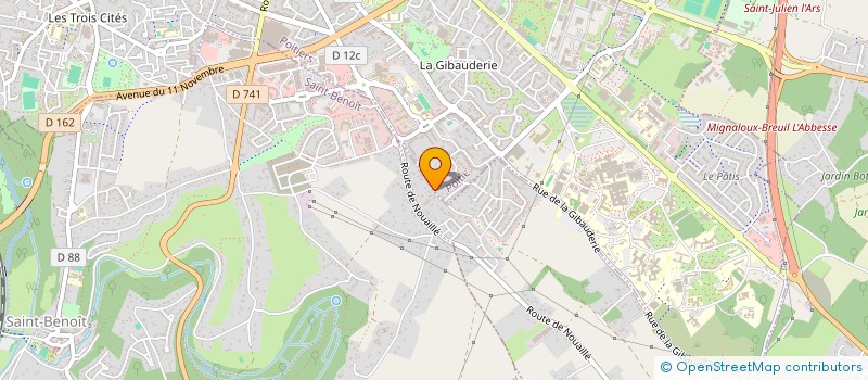 localisation de l'entreprise MADAME ISABELLE SCHOUWEY  POITIERS