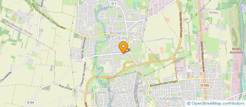 localisation de l'entreprise MADAME ISABELLE SCHREILECHNER  BORDERES-SUR-L'ECHEZ