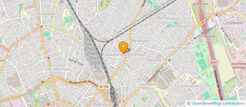 localisation de l'entreprise MADAME ISABELLE SCHWEIGER à TOULOUSE