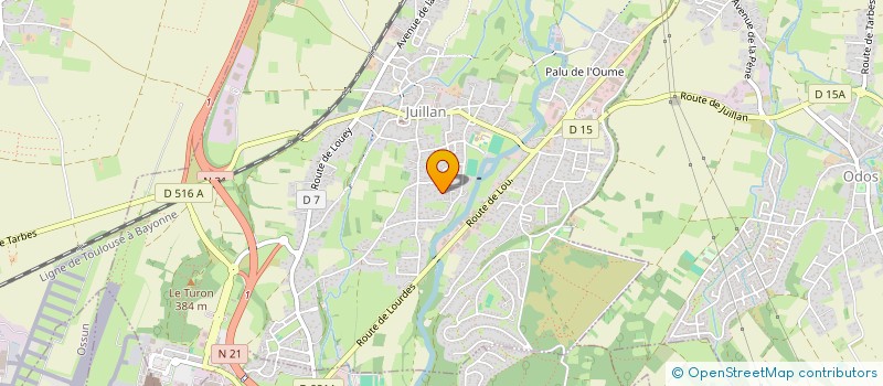 localisation de l'entreprise MADAME ISABELLE SCHWERFEYER  JUILLAN