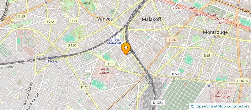 localisation de l'entreprise MADAME ISABELLE SCOTTA  MALAKOFF