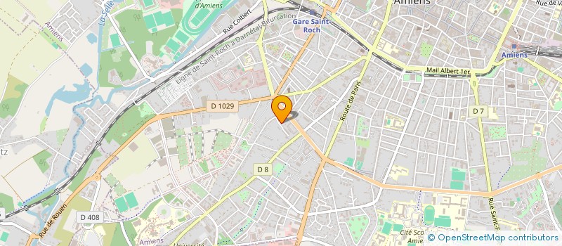 localisation de l'entreprise MADAME ISABELLE SCOTTEZ à AMIENS