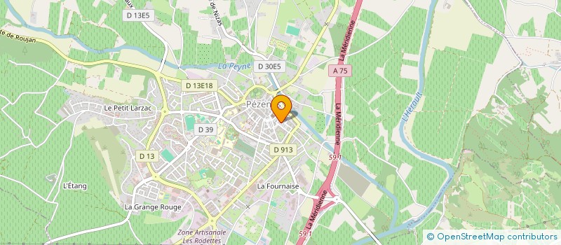 localisation de l'entreprise MADAME ISABELLE SCOTTO  PEZENAS