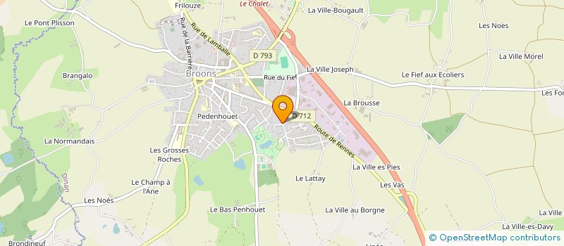 localisation de l'entreprise MADAME ISABELLE SCULO à BROONS
