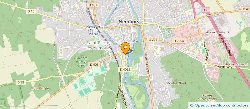 localisation de l'entreprise MADAME ISABELLE SEBAH  SAINT-PIERRE-LES-NEMOURS