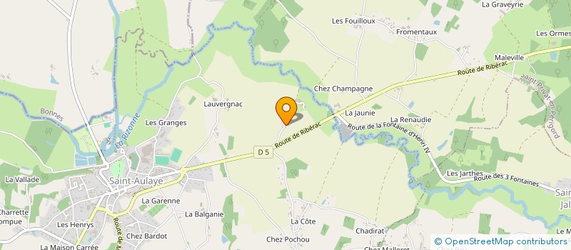 localisation de l'entreprise MADAME ISABELLE SEGONZAC à ECHOURGNAC