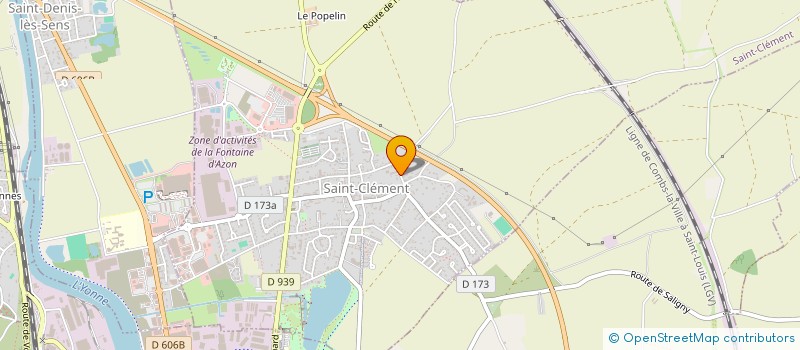 localisation de l'entreprise MADAME ISABELLE SEGOVIA GARCIA  SAINT-CLEMENT