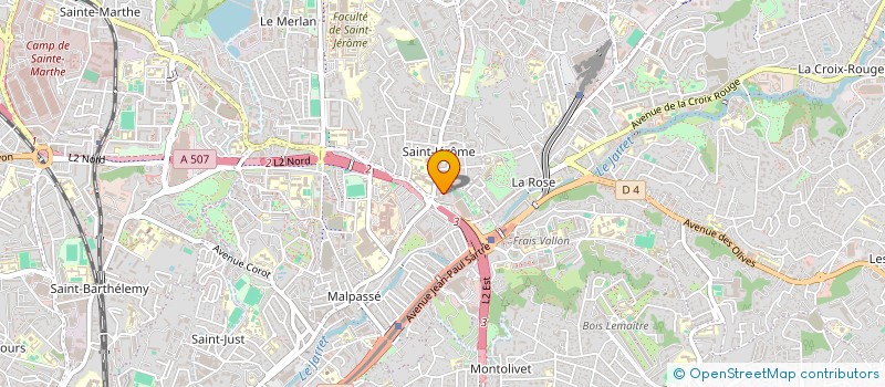 localisation de l'entreprise MADAME ISABELLE SEGUIER à MARSEILLE