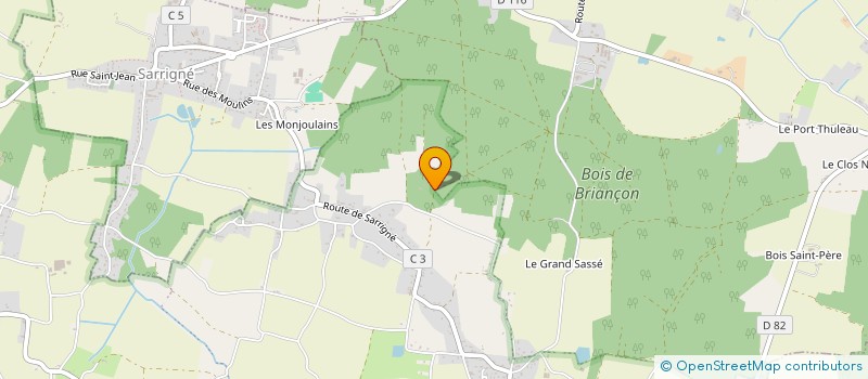 localisation de l'entreprise MADAME ISABELLE SEIGNEUR à LOIRE-AUTHION