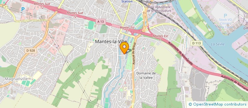 localisation de l'entreprise MADAME ISABELLE SEKRI  MANTES-LA-VILLE