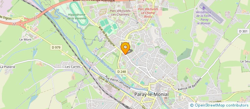 localisation de l'entreprise MADAME ISABELLE SELLES  PARAY-LE-MONIAL