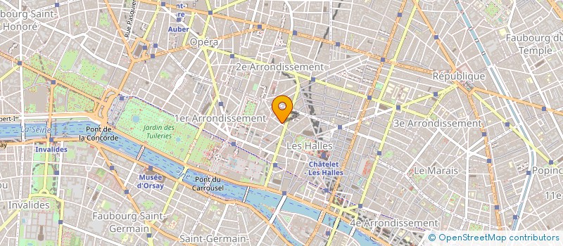 localisation de l'entreprise MADAME ISABELLE SEMINATORE  PARIS