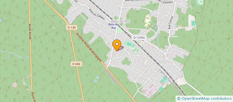 localisation de l'entreprise MADAME ISABELLE SENECHAL  BOIS-LE-ROI