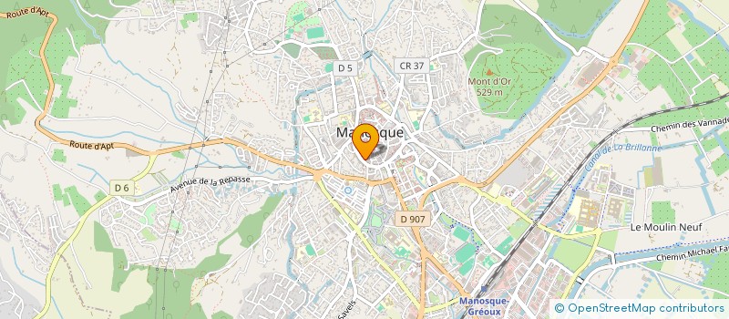 localisation de l'entreprise MADAME ISABELLE SENG à MANOSQUE