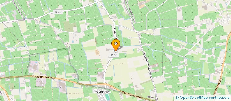 localisation de l'entreprise MADAME ISABELLE SERIN  LE THOR