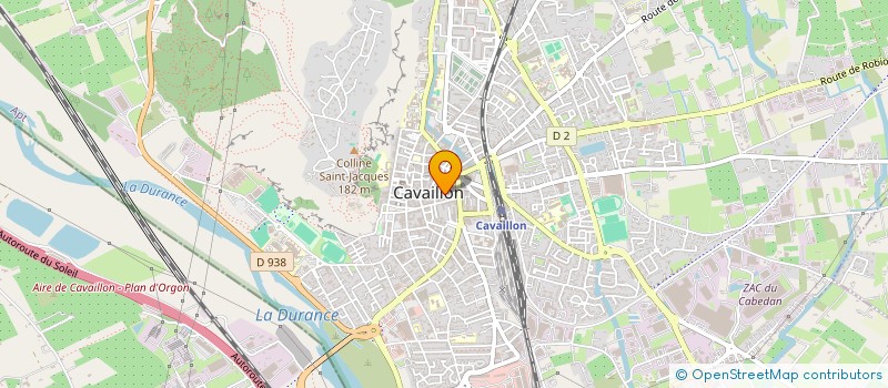 localisation de l'entreprise MADAME ISABELLE SEROPIAN  CAVAILLON