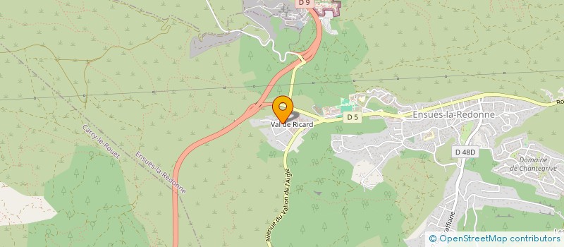 localisation de l'entreprise MADAME ISABELLE SERRA  ENSUES-LA-REDONNE