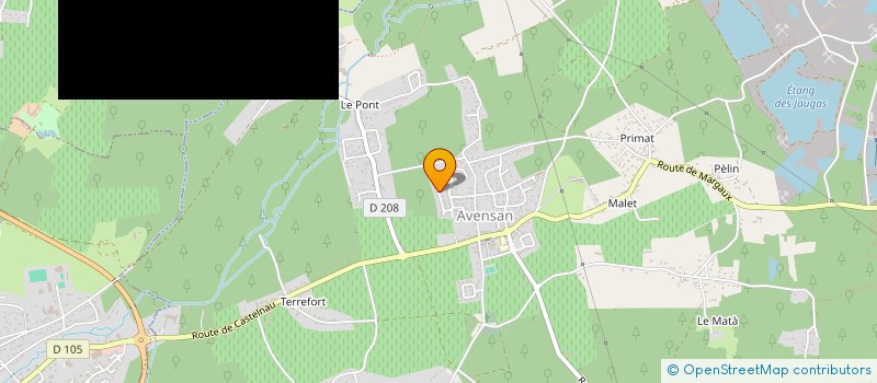 localisation de l'entreprise MADAME ISABELLE SERVOIN  LE HAILLAN