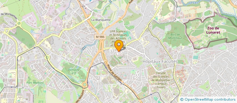 localisation de l'entreprise MADAME ISABELLE SETAN à MONTPELLIER