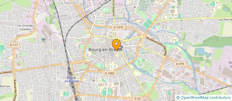 localisation de l'entreprise MADAME ISABELLE SEVEZ D'ALZON à BOURG-EN-BRESSE